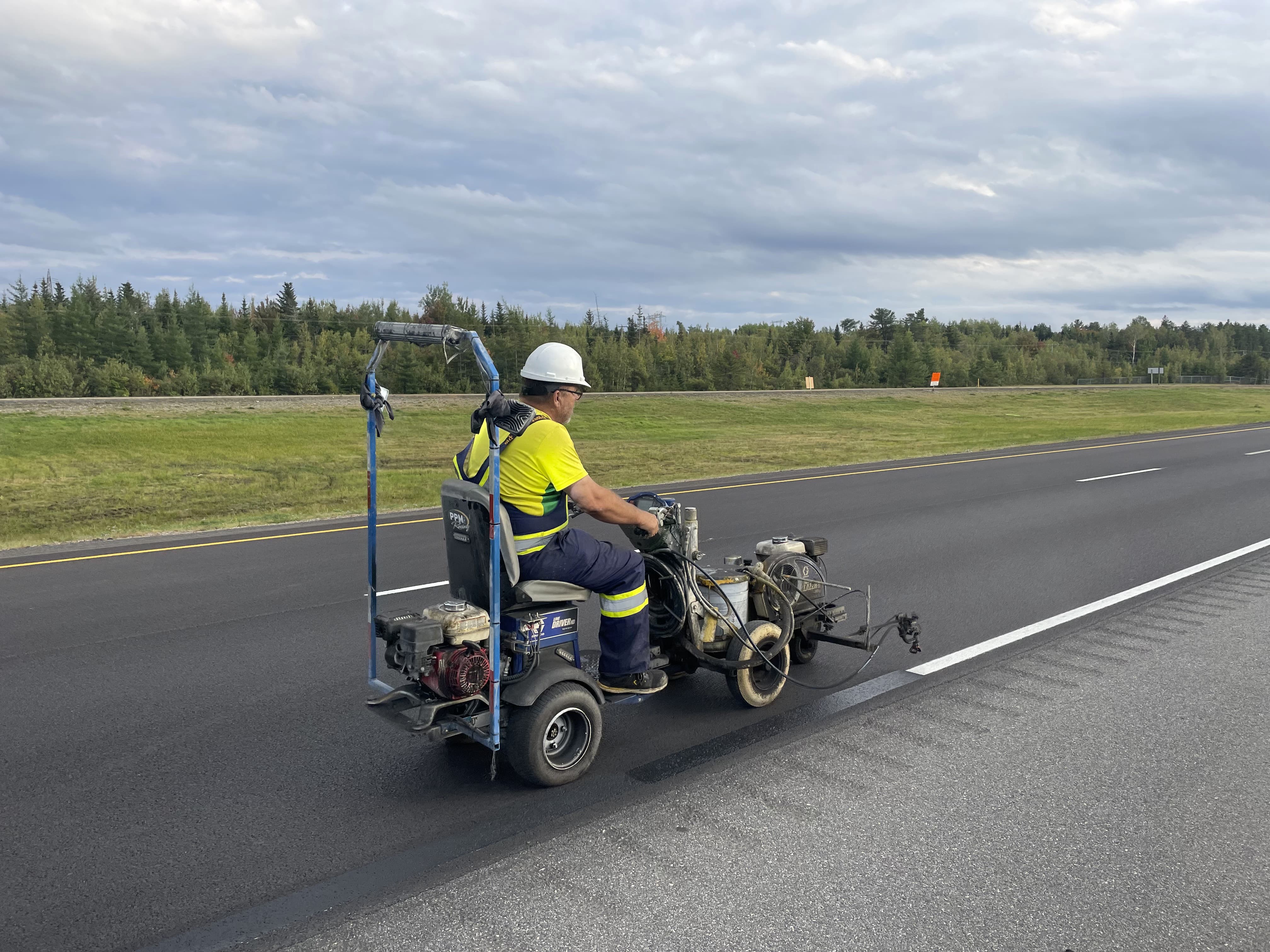 Pavement Marking Removal